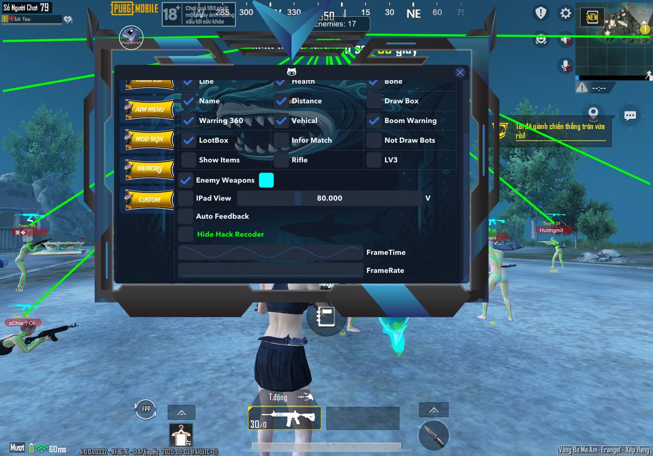 Hack SHARK UI 3.0